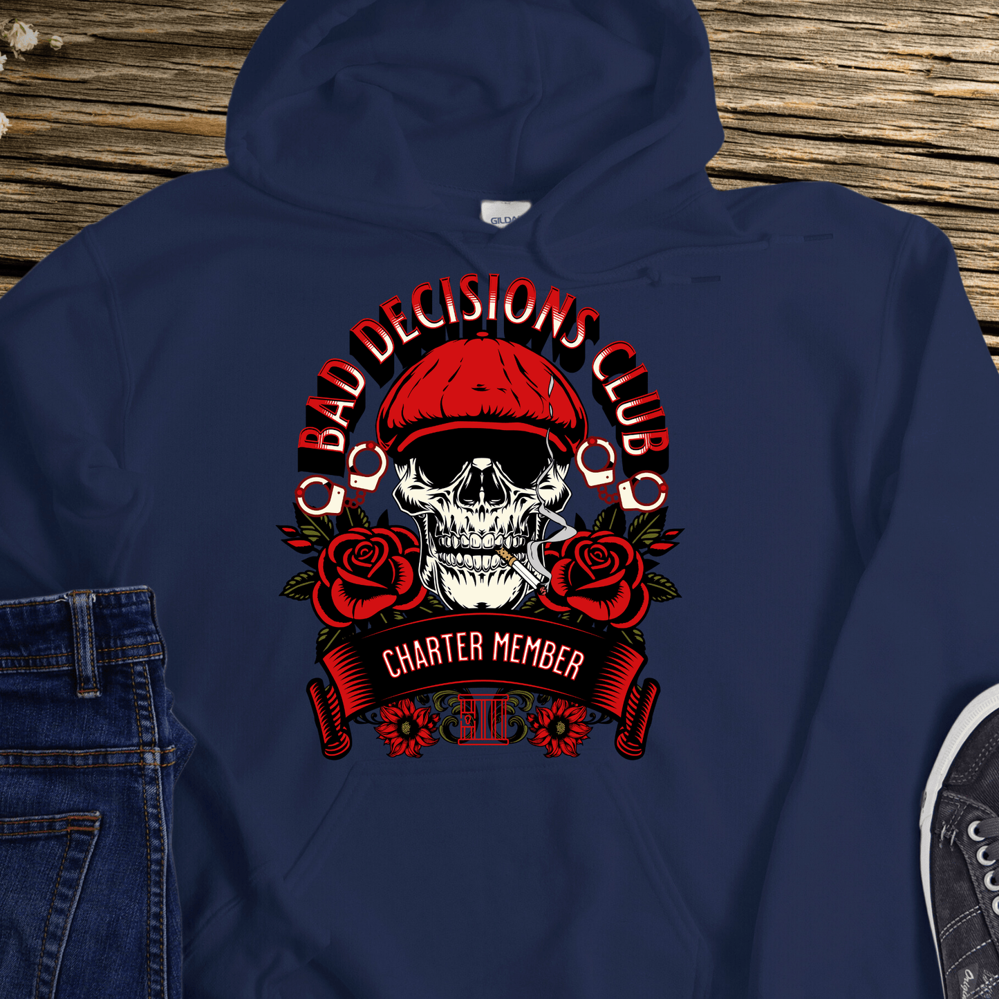 Recovery Hoodie | Inspiring Sobriety | Bad Decisions Club