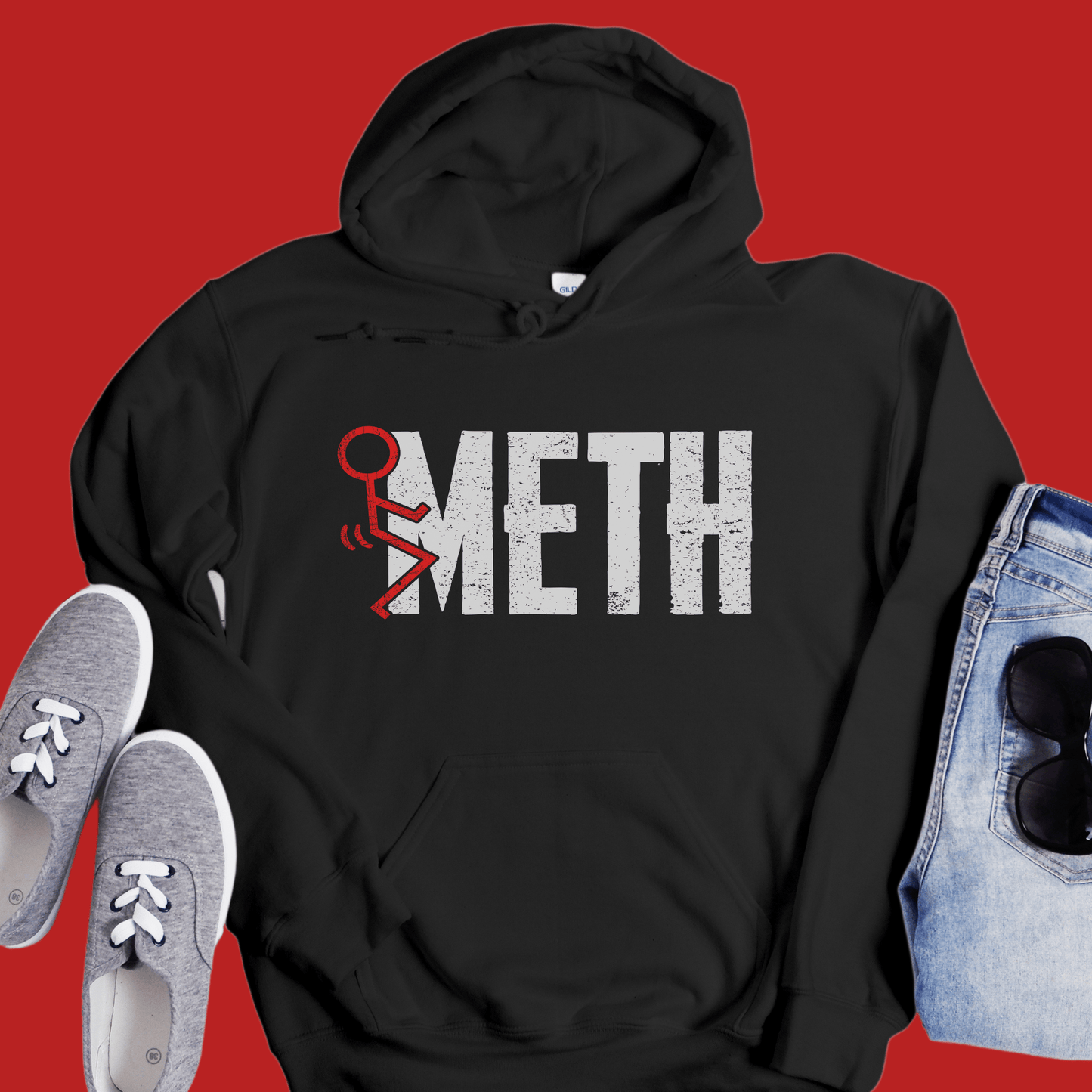Recovery Hoodie | Inspiring Sobriety | F#CK Meth