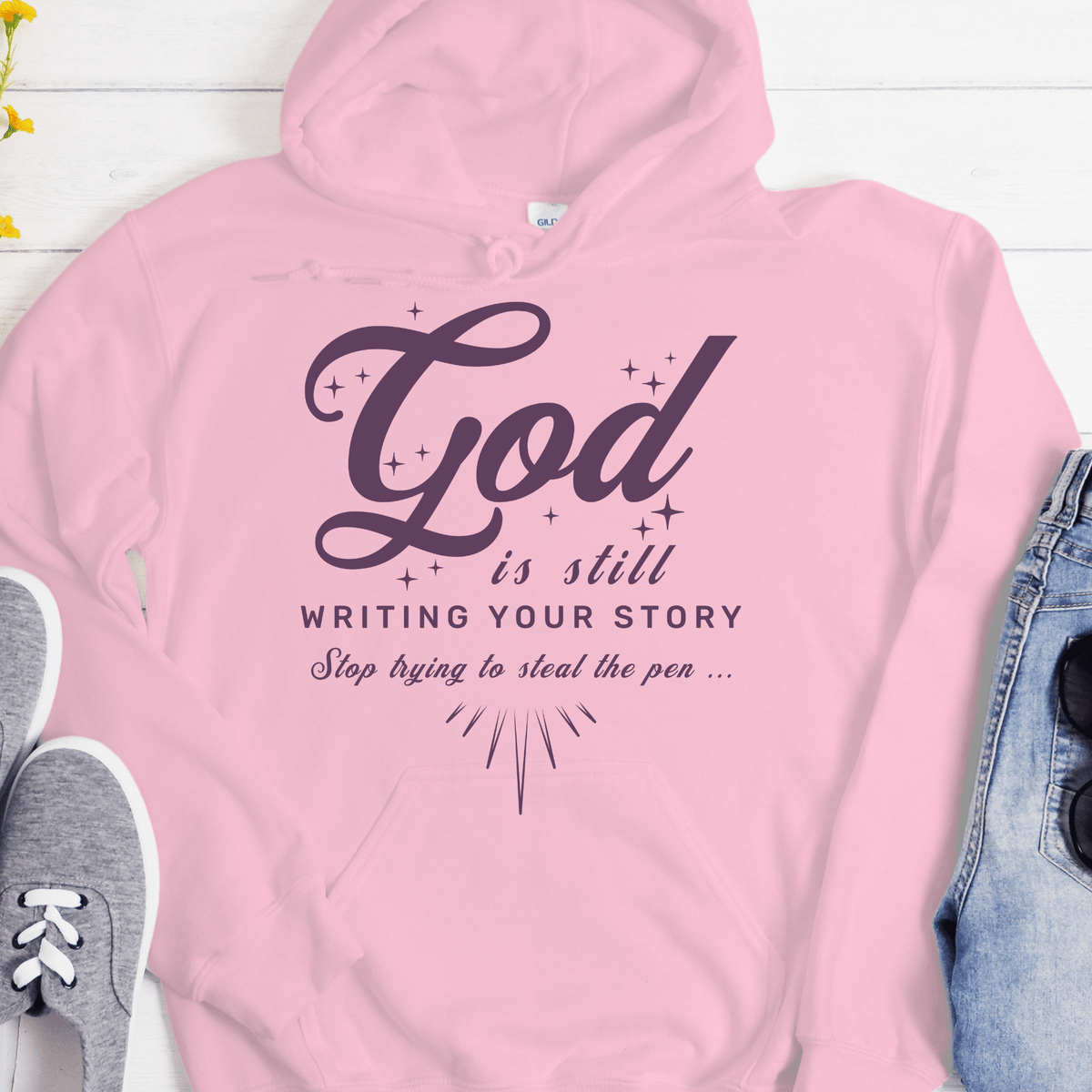 Recovery Hoodie | Inspiring Sobriety | God Is Still Writing Your Story