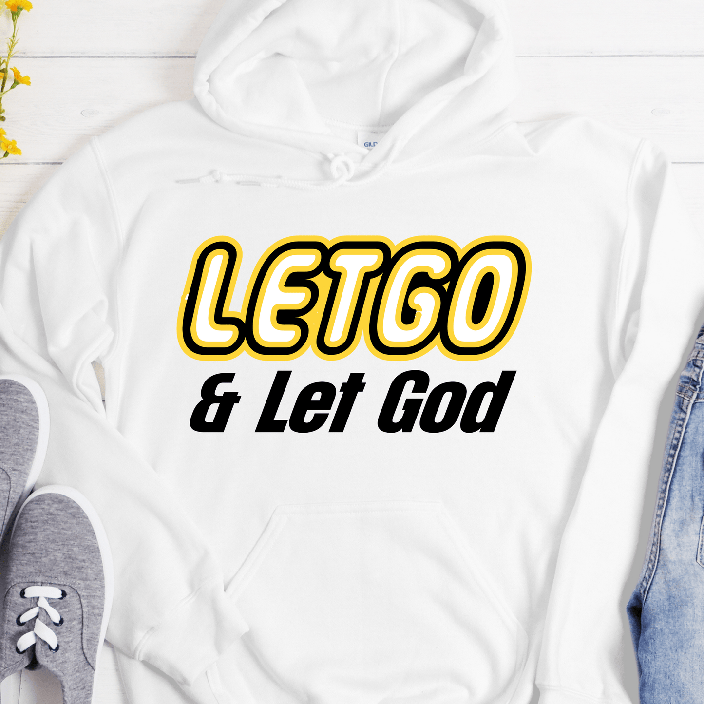 Recovery Hoodie | Inspiring Sobriety | "Letgo" and Let God