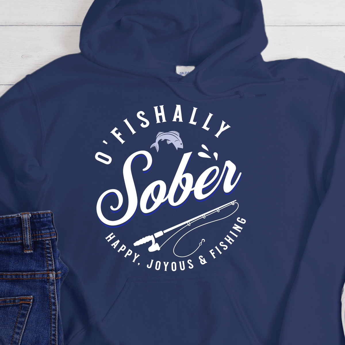 Recovery Hoodie | Inspiring Sobriety | O'Fishally Sober