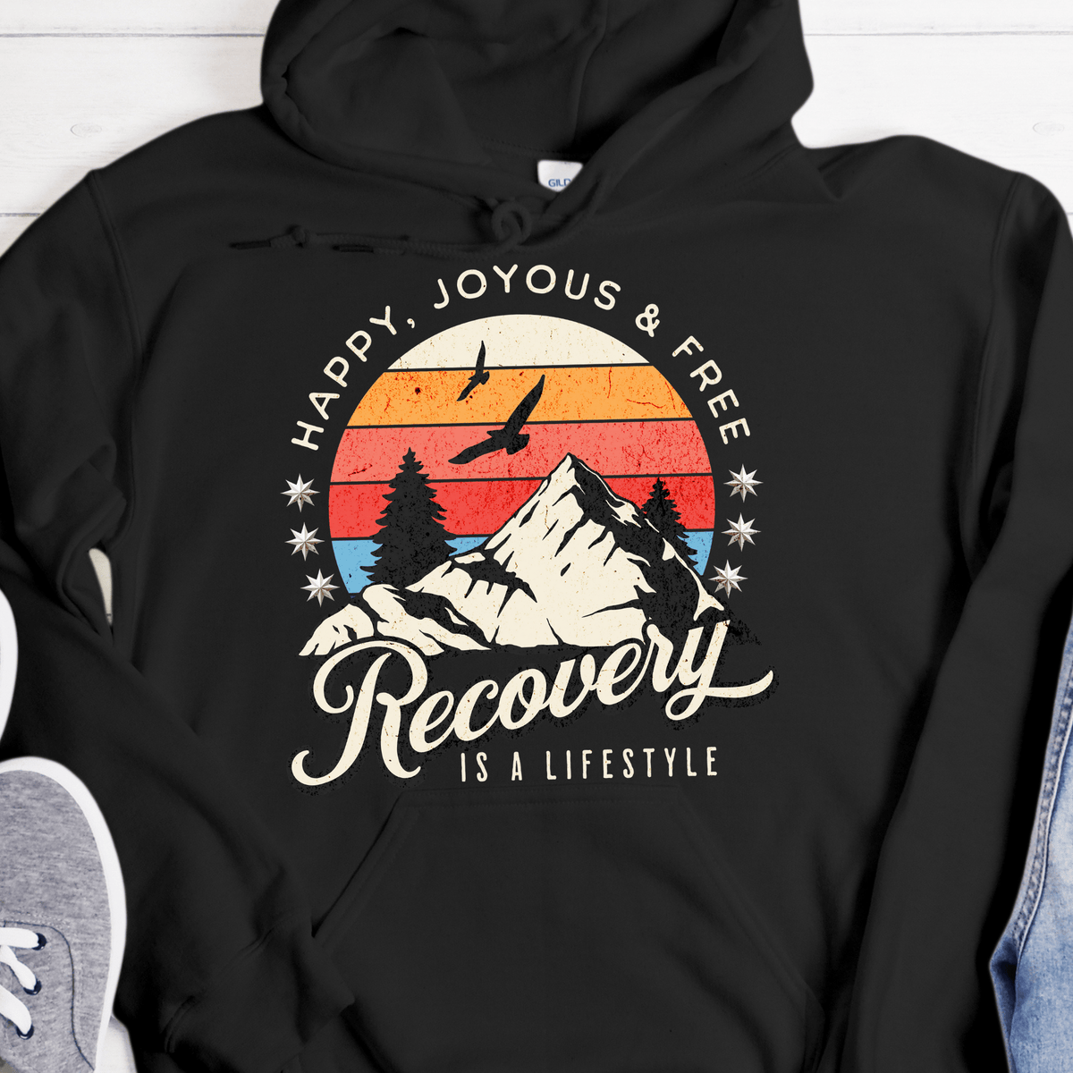 Recovery Hoodie | Inspiring Sobriety | Recovery Is a Lifestyle