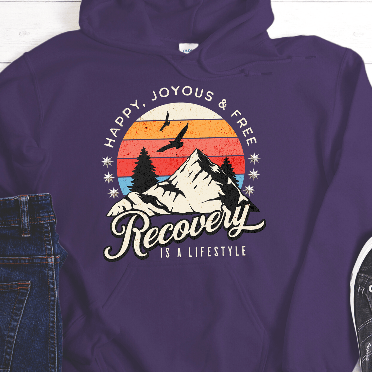 Recovery Hoodie | Inspiring Sobriety | Recovery Is a Lifestyle