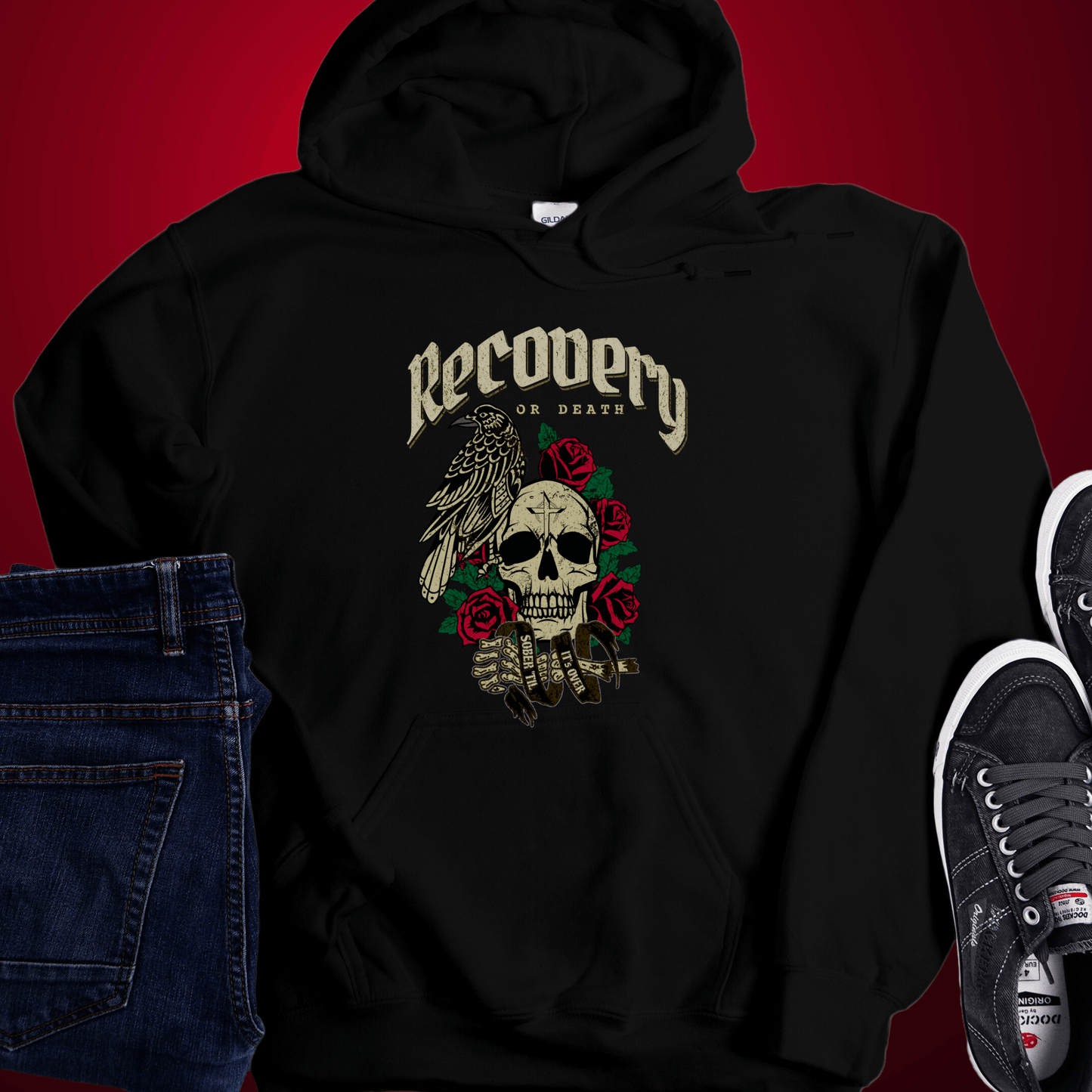 Recovery Hoodie | Inspiring Sobriety | Recovery or Death
