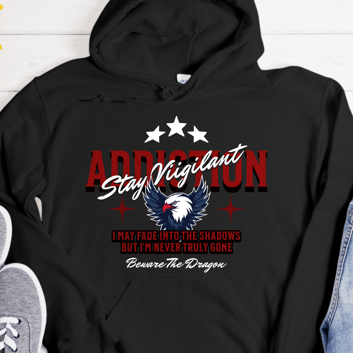 Recovery Hoodie | Inspiring Sobriety | Stay Vigilant