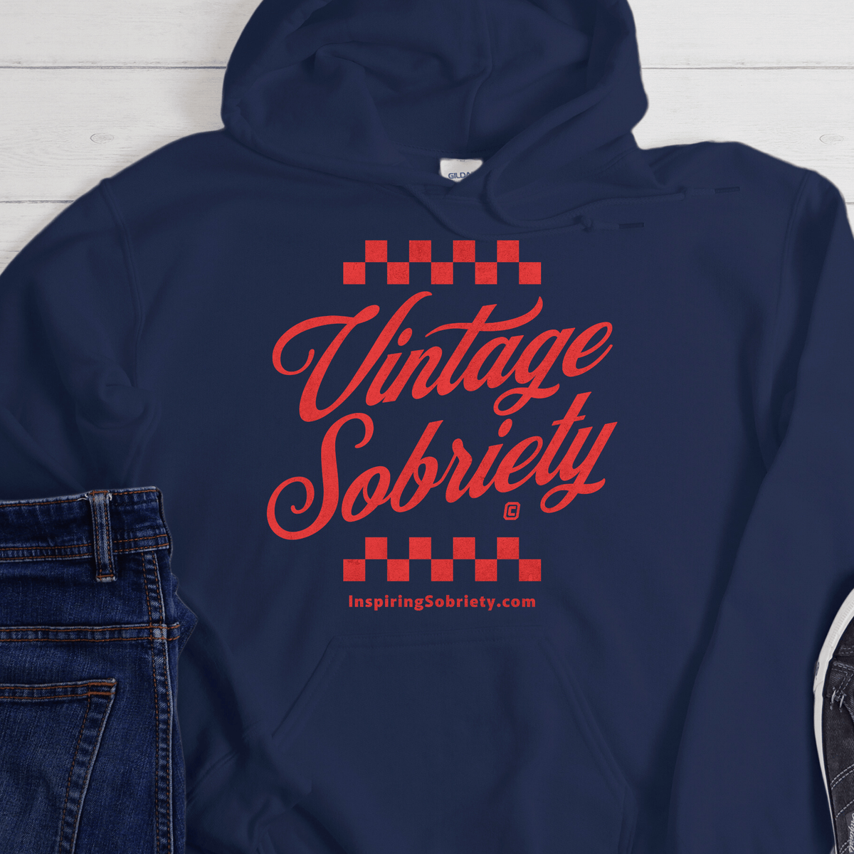 Recovery Hoodie | Inspiring Sobriety | Vintage Sobriety