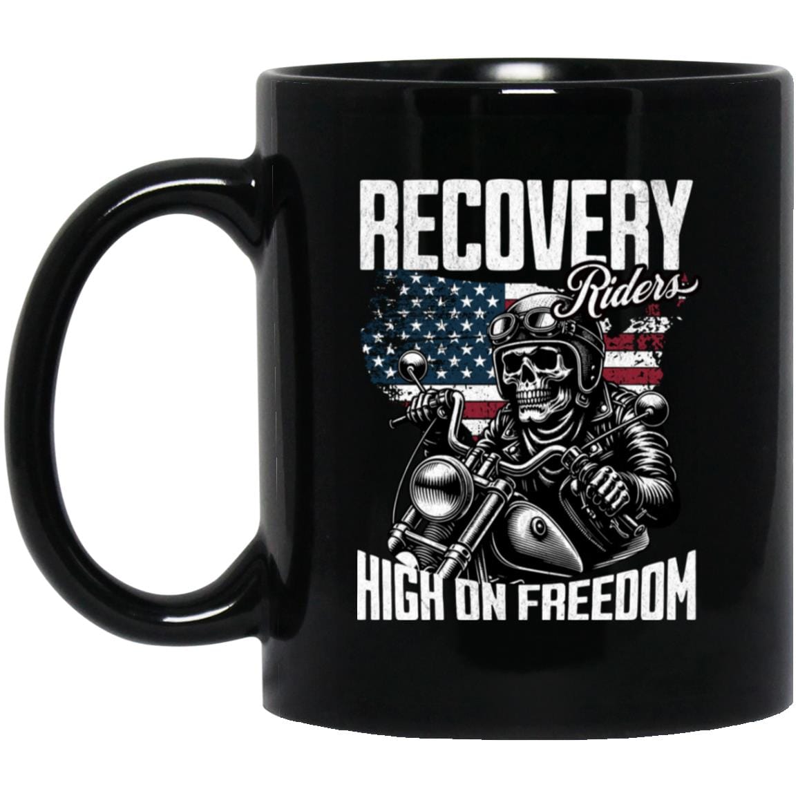 Recovery Mug | Inspiring Sobriety | Recovery Riders - High On Freedom