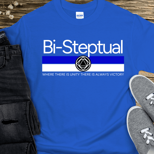 Recovery T-Shirt | Inspiring Sobriety | Bi-Steptual