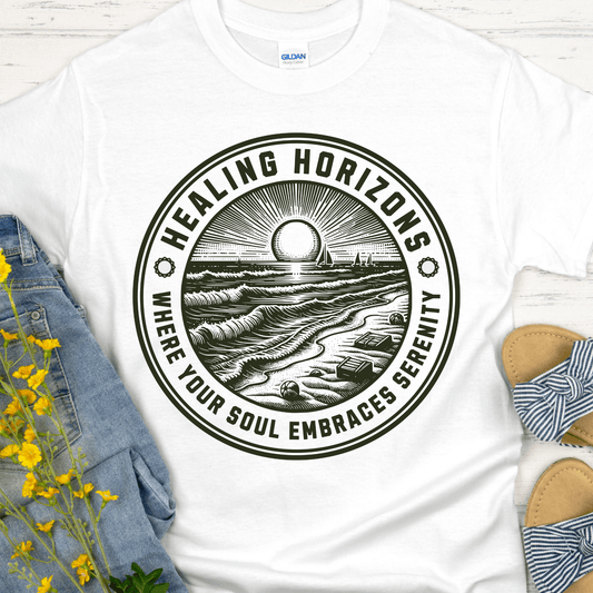 Recovery T-Shirt | Inspiring Sobriety | Healing Horizons