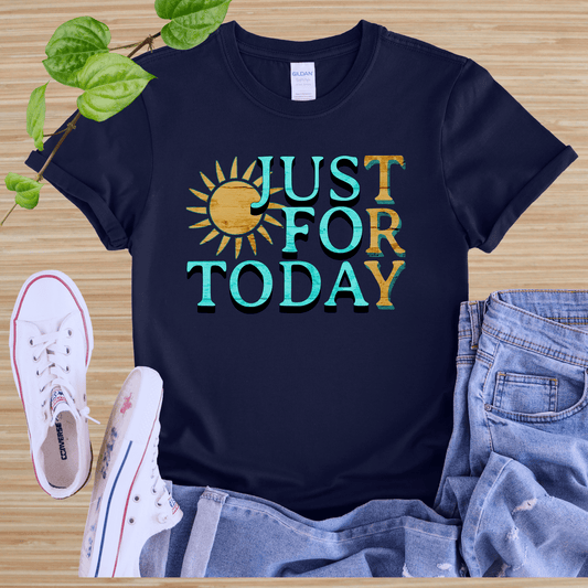 Recovery T-Shirt | Inspiring Sobriety | Just For Today "TRY"