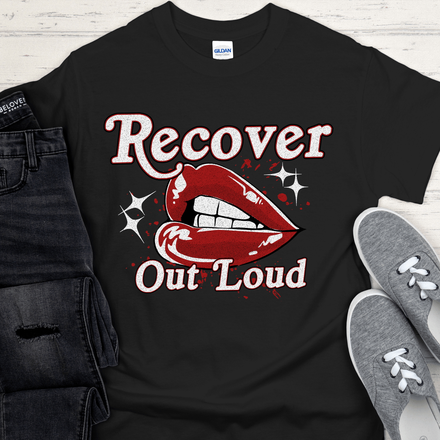 Recovery T-Shirt | Inspiring Sobriety | Recover Out Loud