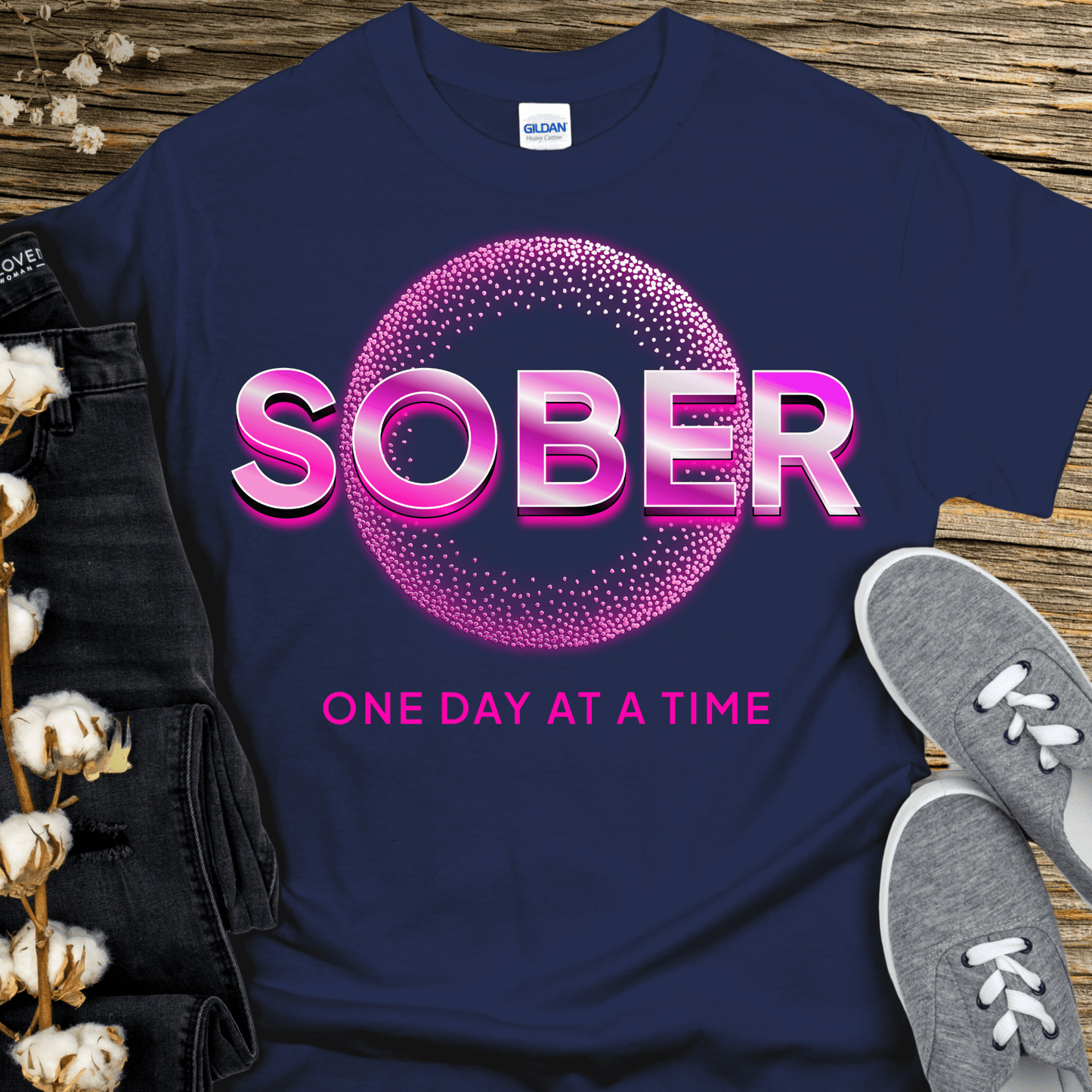 Recovery T-Shirt | Inspiring Sobriety | SOBER Bling