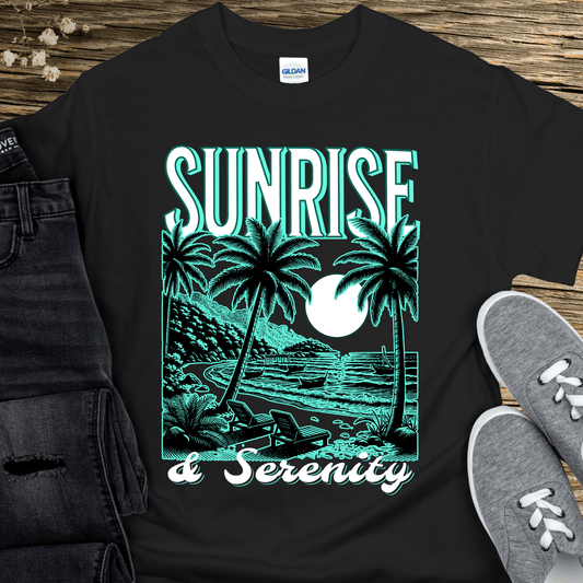 Recovery T-Shirt | Inspiring Sobriety | Sunrise & Serenity