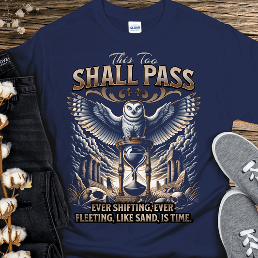 Recovery T-Shirt | Inspiring Sobriety | This Too Shall Pass