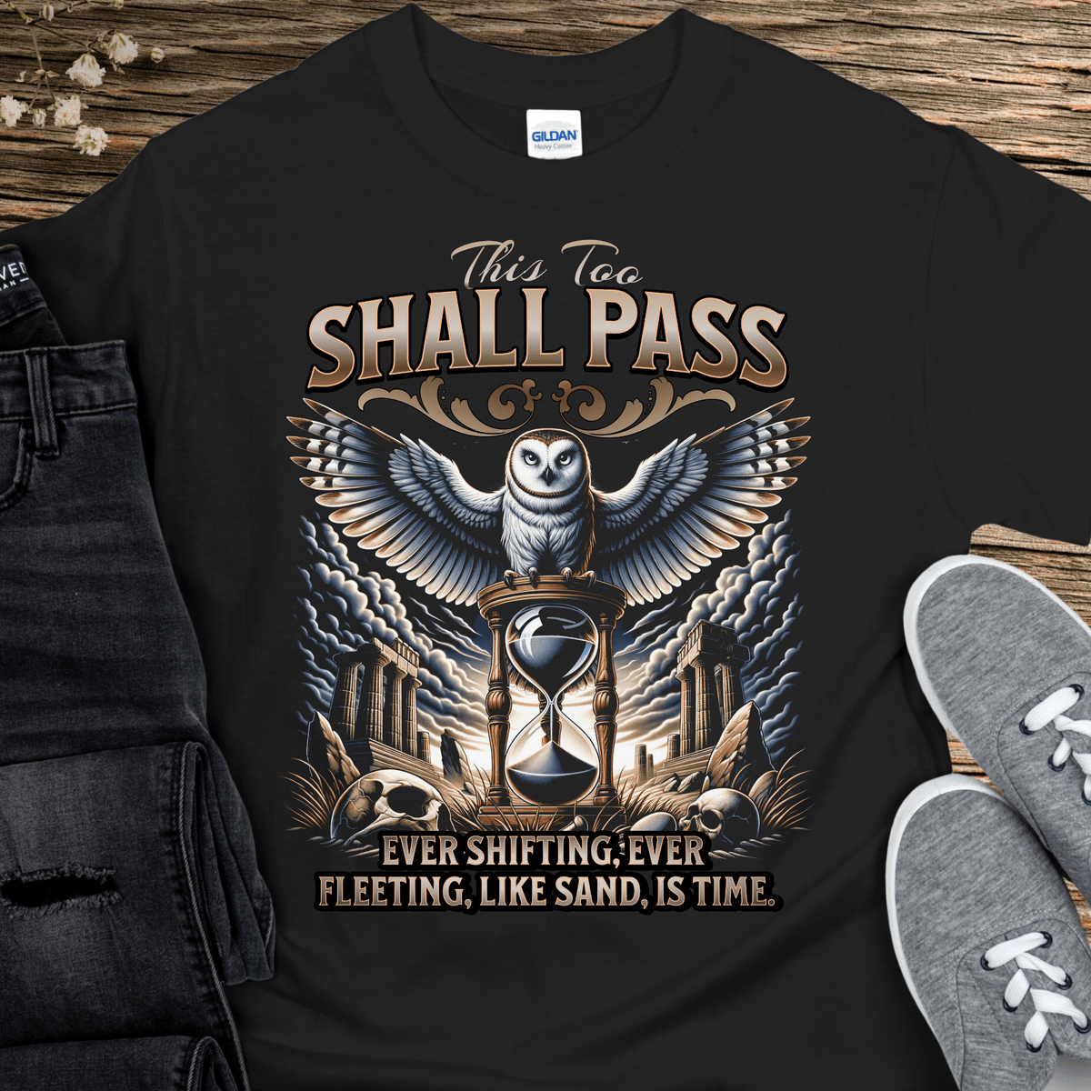 Recovery T-Shirt | Inspiring Sobriety | This Too Shall Pass