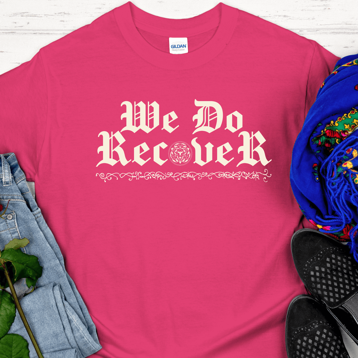 Recovery T-Shirt | Inspiring Sobriety | We Do Recover