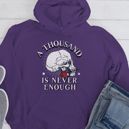 Recovery Unisex Hoodie | Inspiring Sobriety | 1000 Is Never Enough
