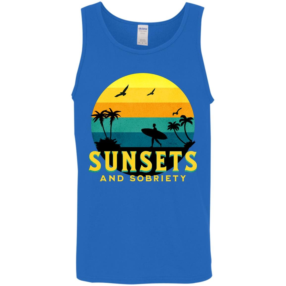 Recovery Unisex Tank | Inspiring Sobriety | Sunsets and Sobriety
