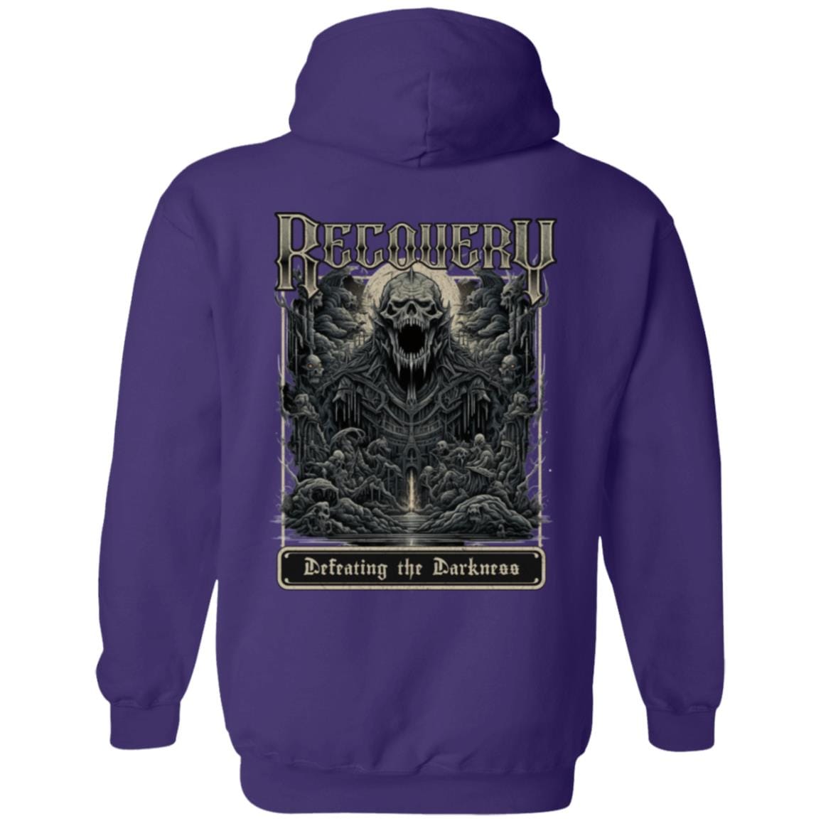 Recovery Zip Hoodie | Inspiring Sobriety | Defeating The Darkness