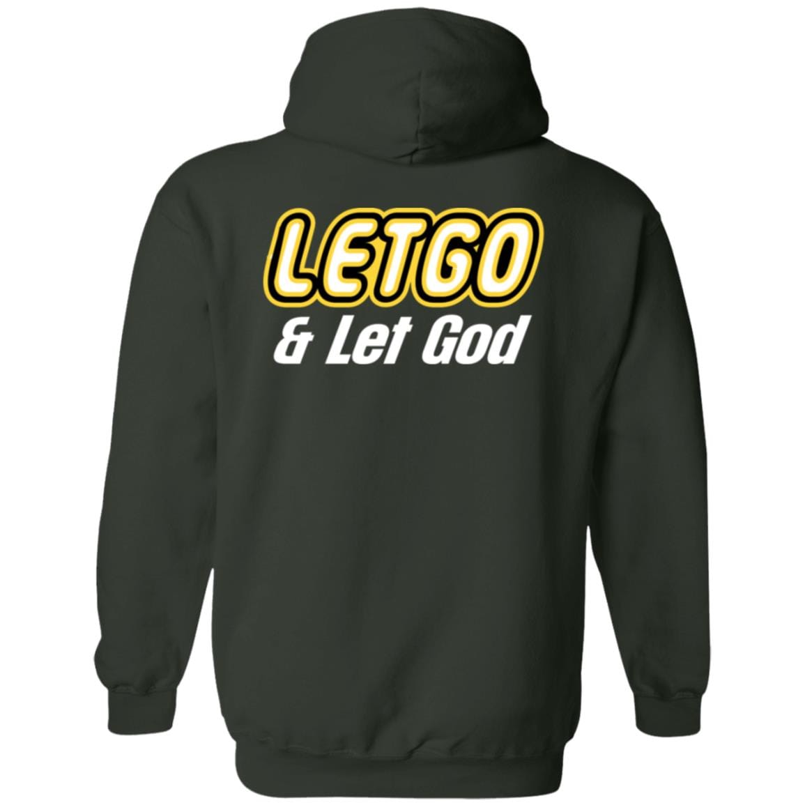 Recovery Zip Hoodie | Inspiring Sobriety | "Letgo" and Let God