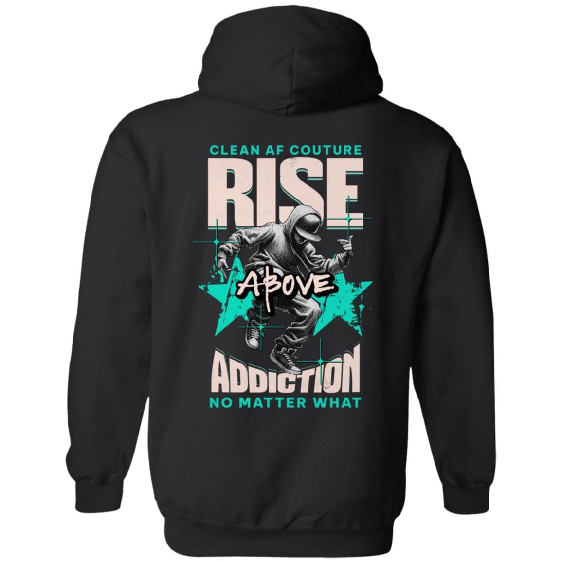 Recovery Zip Hoodie | Inspiring Sobriety | Rise Above Addiction