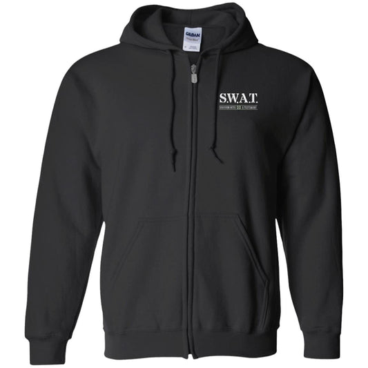 Recovery Zip Hoodie | Inspiring Sobriety | S.W.A.T. - Survivor With a Testimony
