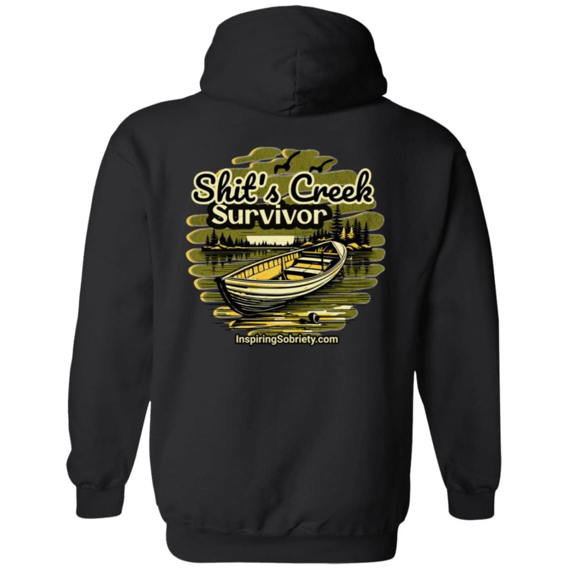 Recovery Zip Hoodie | Inspiring Sobriety | Sh!t's Creek Survivor