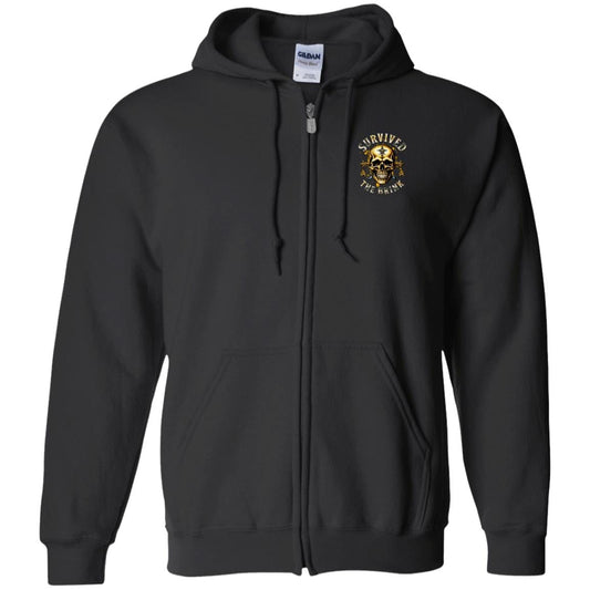 Recovery Zip Hoodie | Inspiring Sobriety | Survived The Brink