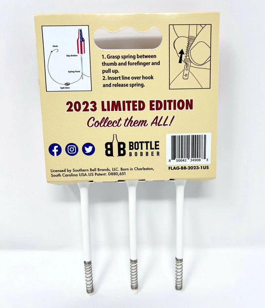 Red, White and Blue Fishing Bobbers 3-Pack — Kids, Military & Veterans Gift
