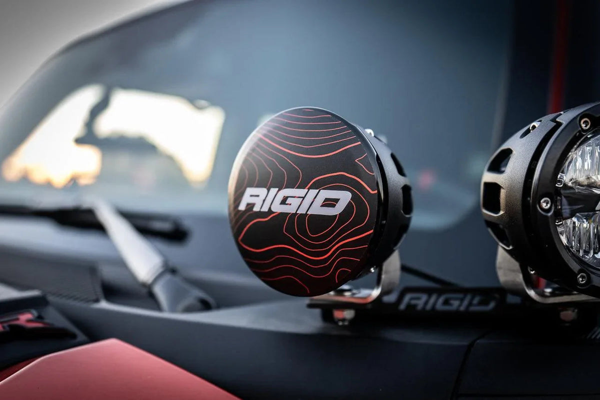 Rigid 360 Series 4" Light Cover Topo Overlays - Universal