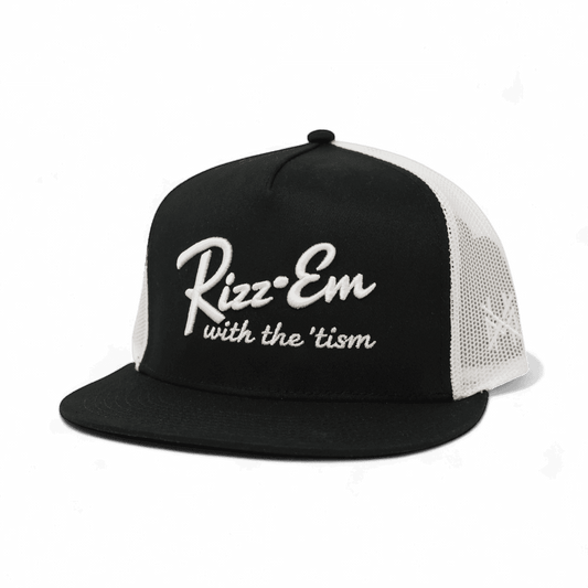 Rizz Em With The Tism Snapback Hat