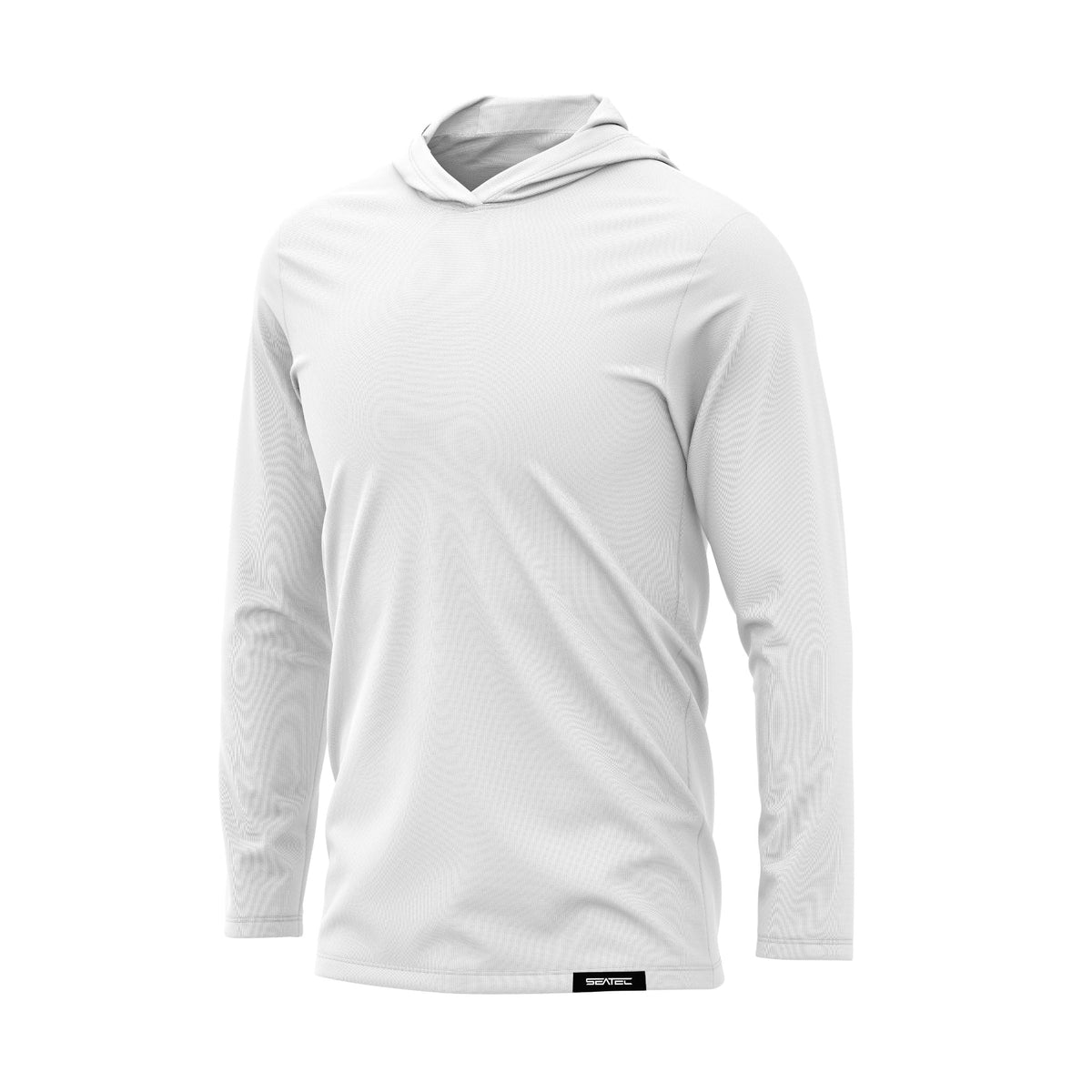 Titanium White Active Hooded Long Sleeve – Men's