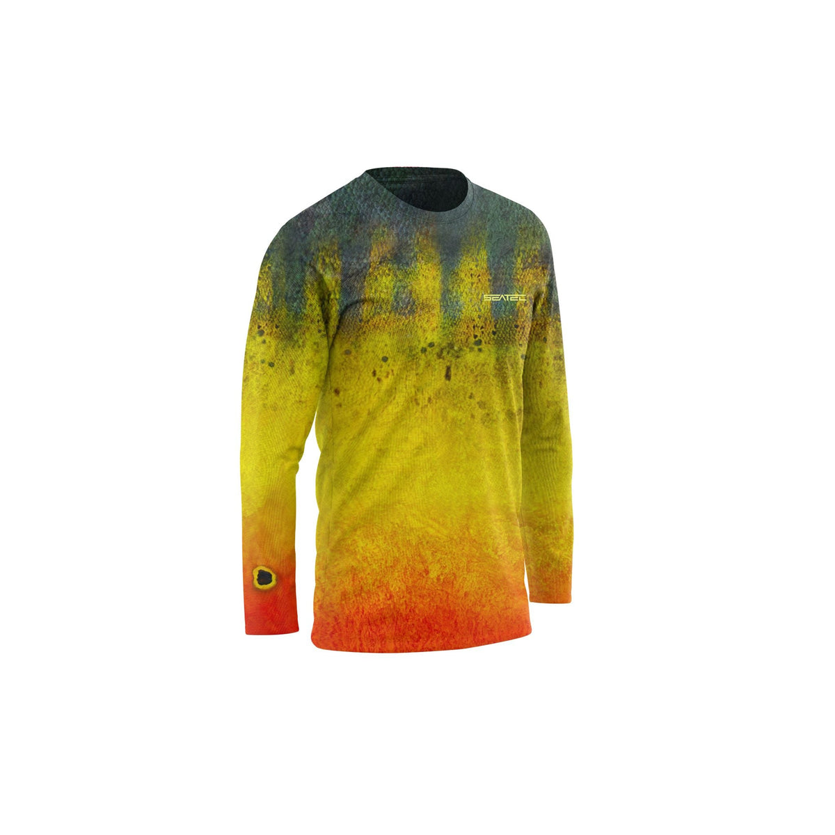 Peacock Bass Sport Tec Crew Long Sleeve - Youth