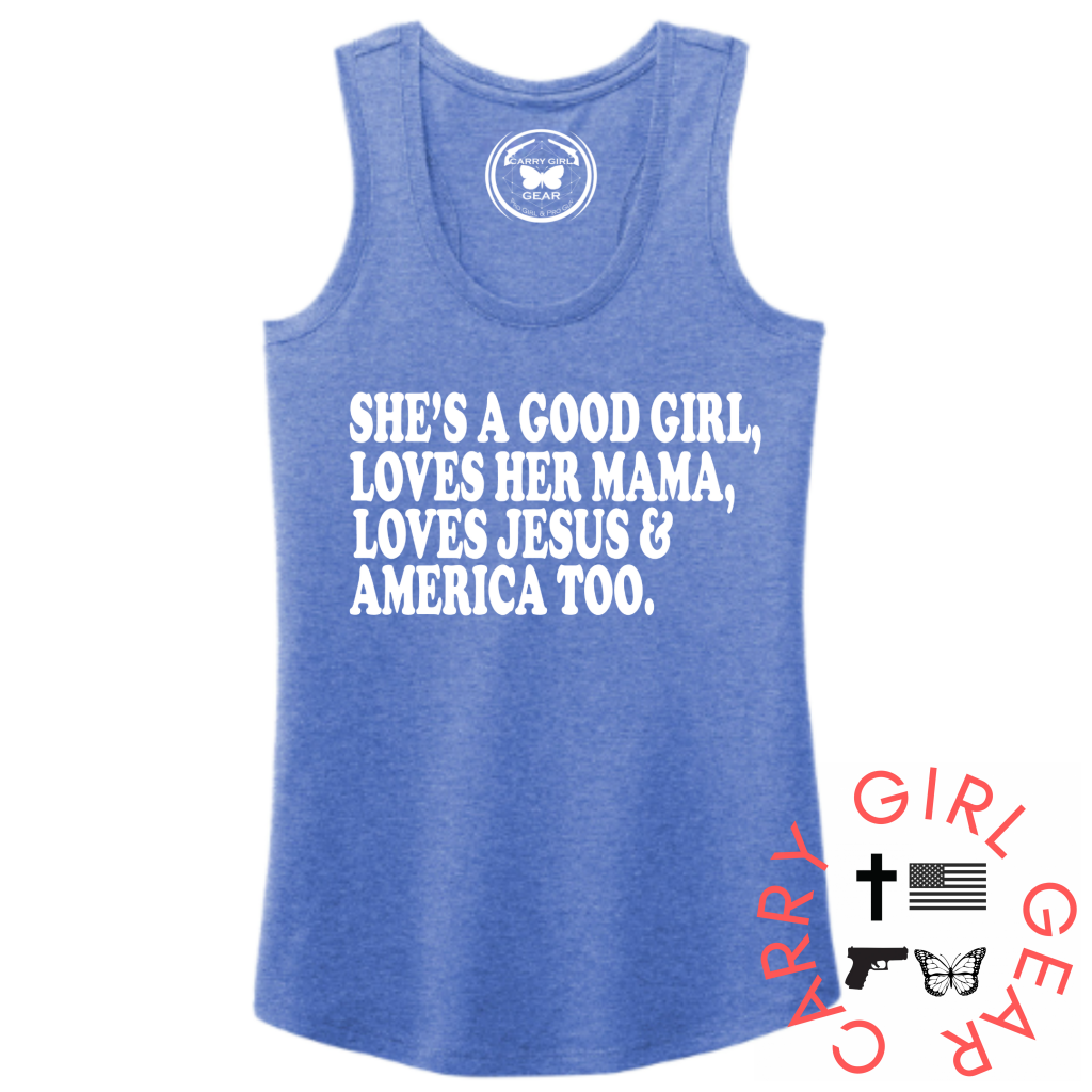 SHE'S A GOOD GIRL TANK TOP