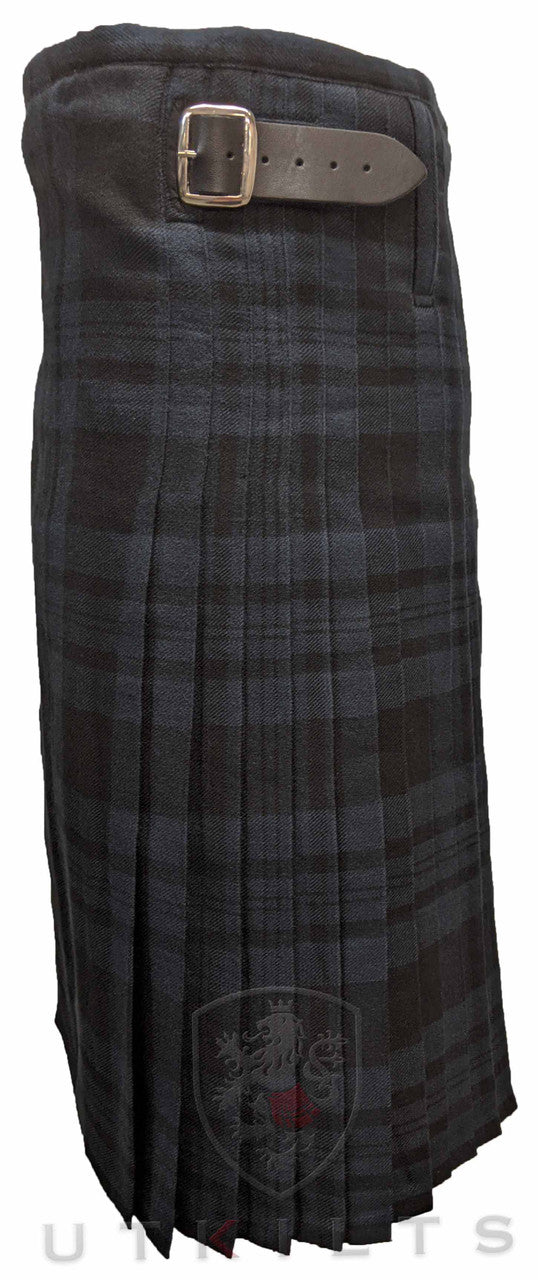 Traditional Kilt - Premium Wool, Black Isle