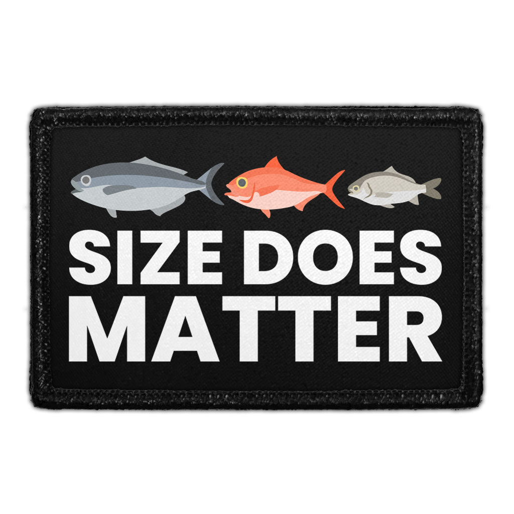 Size Does Matter - Removable Patch