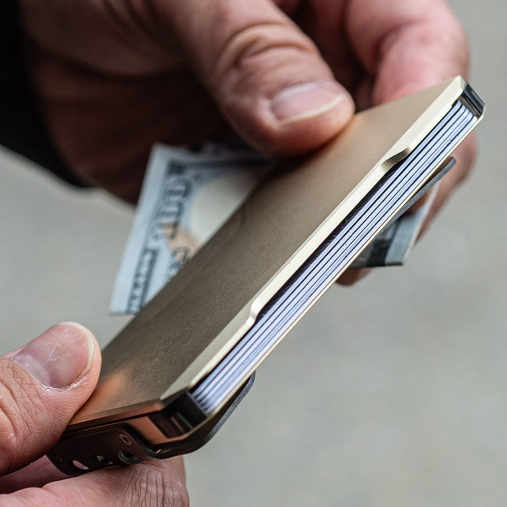 SK1 Slide Kick Wallet with Titanium Money Clip