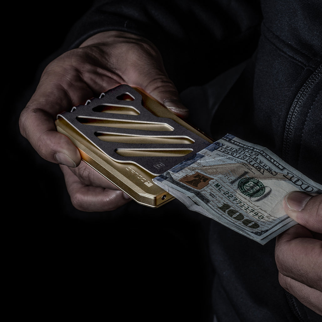 SK1 Slide Kick Wallet with Titanium Money Clip