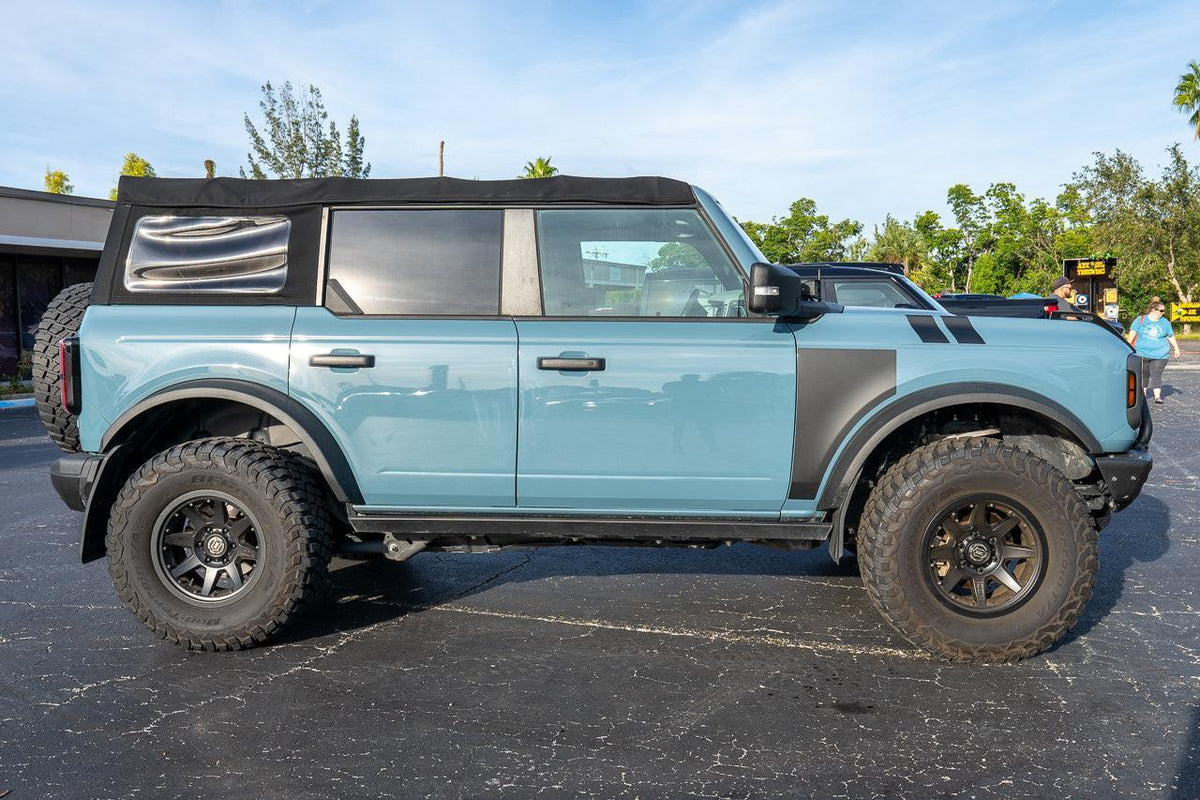 Solid Fender Overlays - 2021+ Bronco