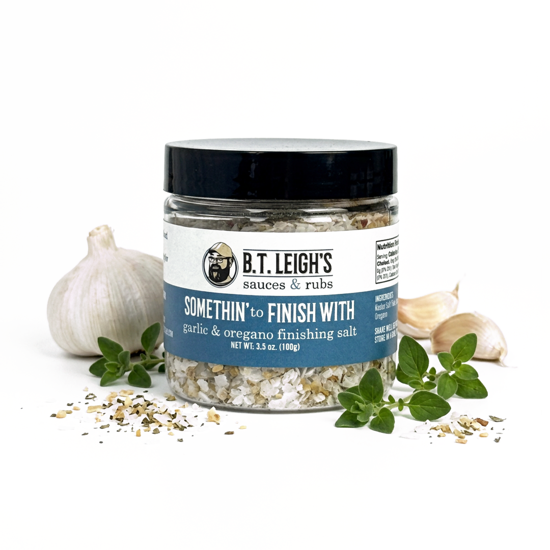 Garlic & Oregano Finishing Salt