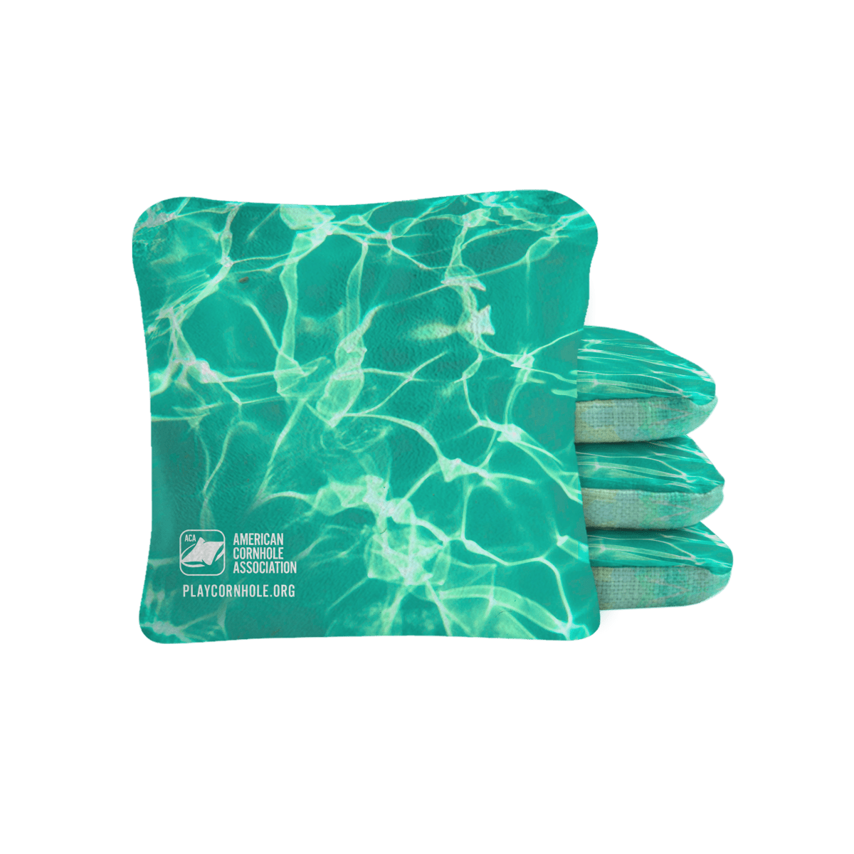 Teal Waves Synergy Pro Cornhole Bags
