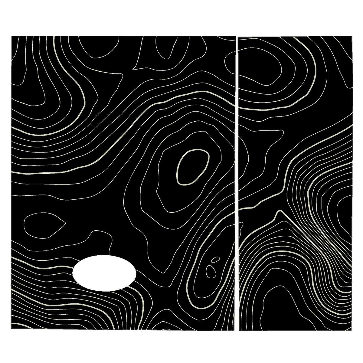 Topo Side Window Panel Overlays - 2020+ Land Rover Defender 110 / 130