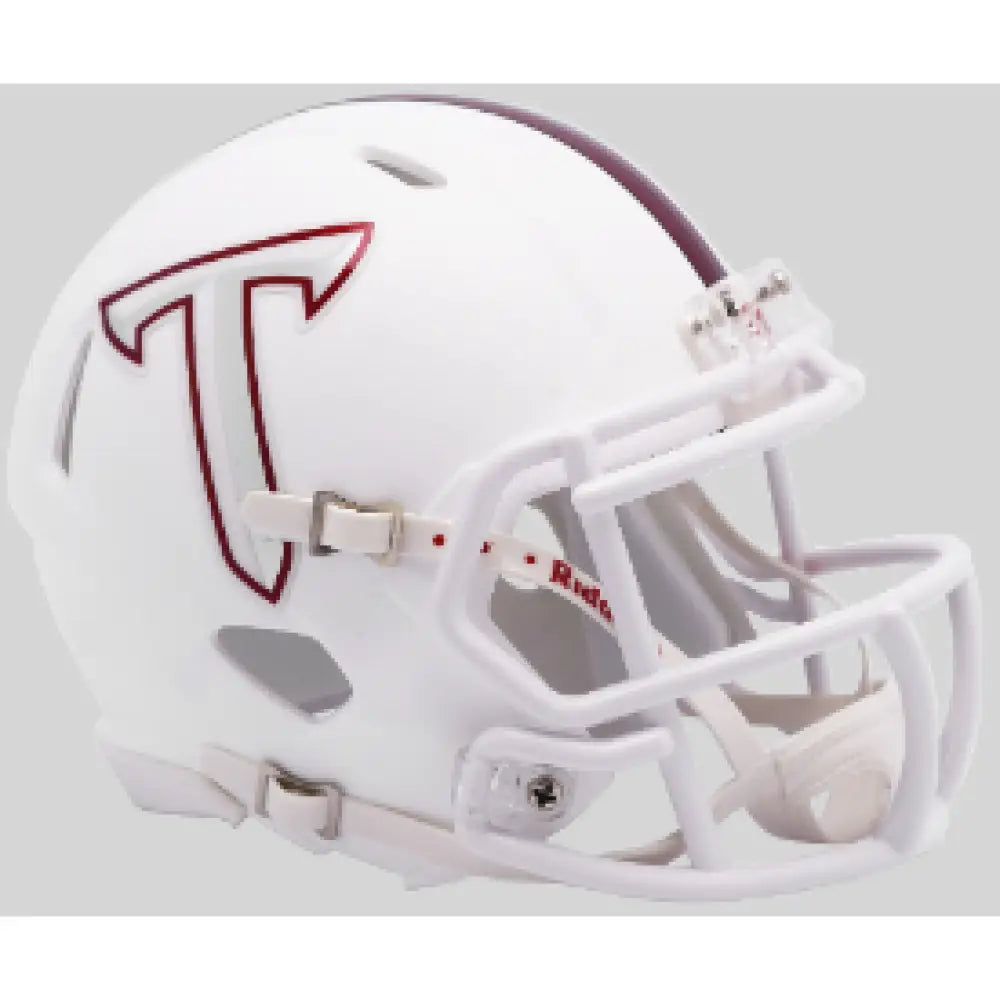 Troy State Trojans NCAA Mini Speed Football Helmet T side decals - NCAA