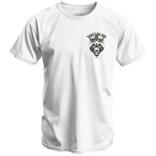 Trust No One Wolf Men's T-Shirt