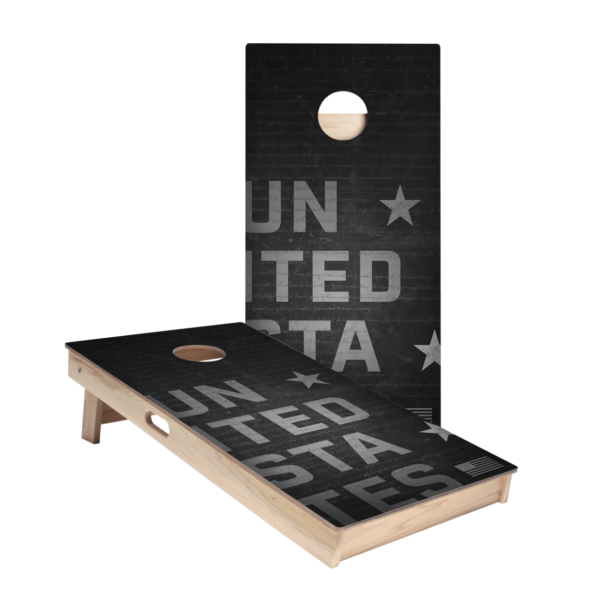 United States Constitution Star Cornhole Boards