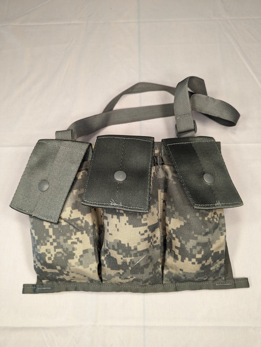 2 ACU Bandoleer Pouch MOLLE II Military Army Pouches Camo