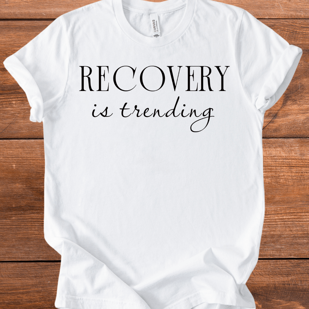 Vintage Blend Recovery T-Shirt | Inspiring Sobriety | Recovery Is Trending