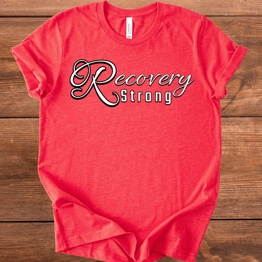 Vintage Blend Recovery T-Shirt | Inspiring Sobriety | Recovery Strong