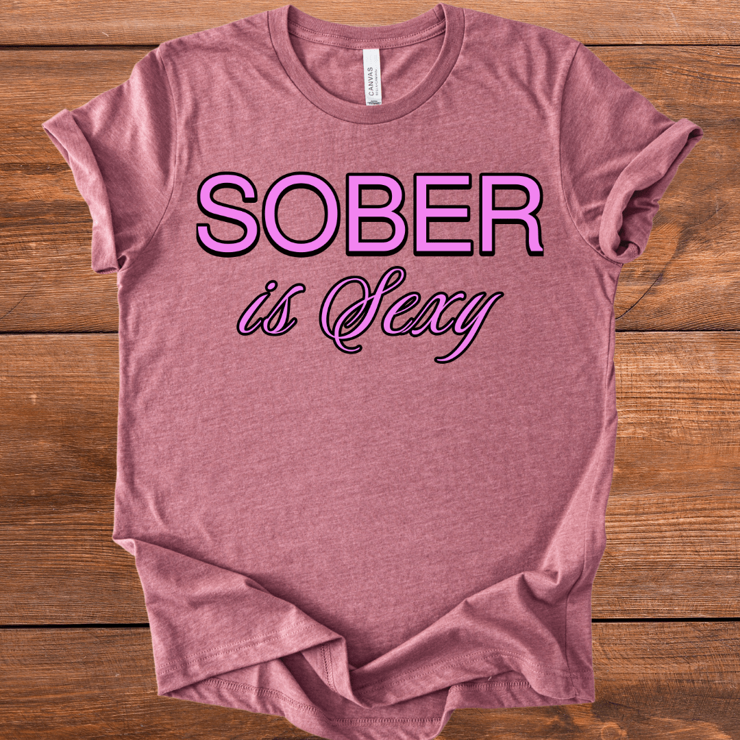 Vintage Blend Recovery T-Shirt | Inspiring Sobriety | Sober Is Sexy