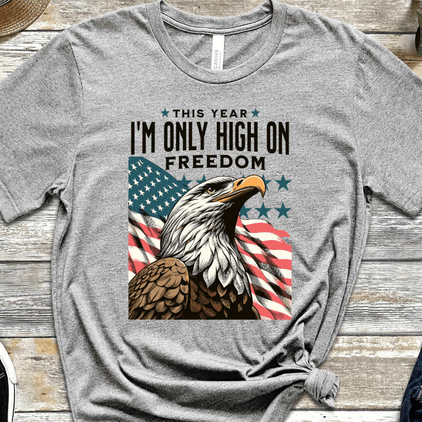 Vintage Recovery T-Shirt | Inspiring Sobriety | High on Freedom